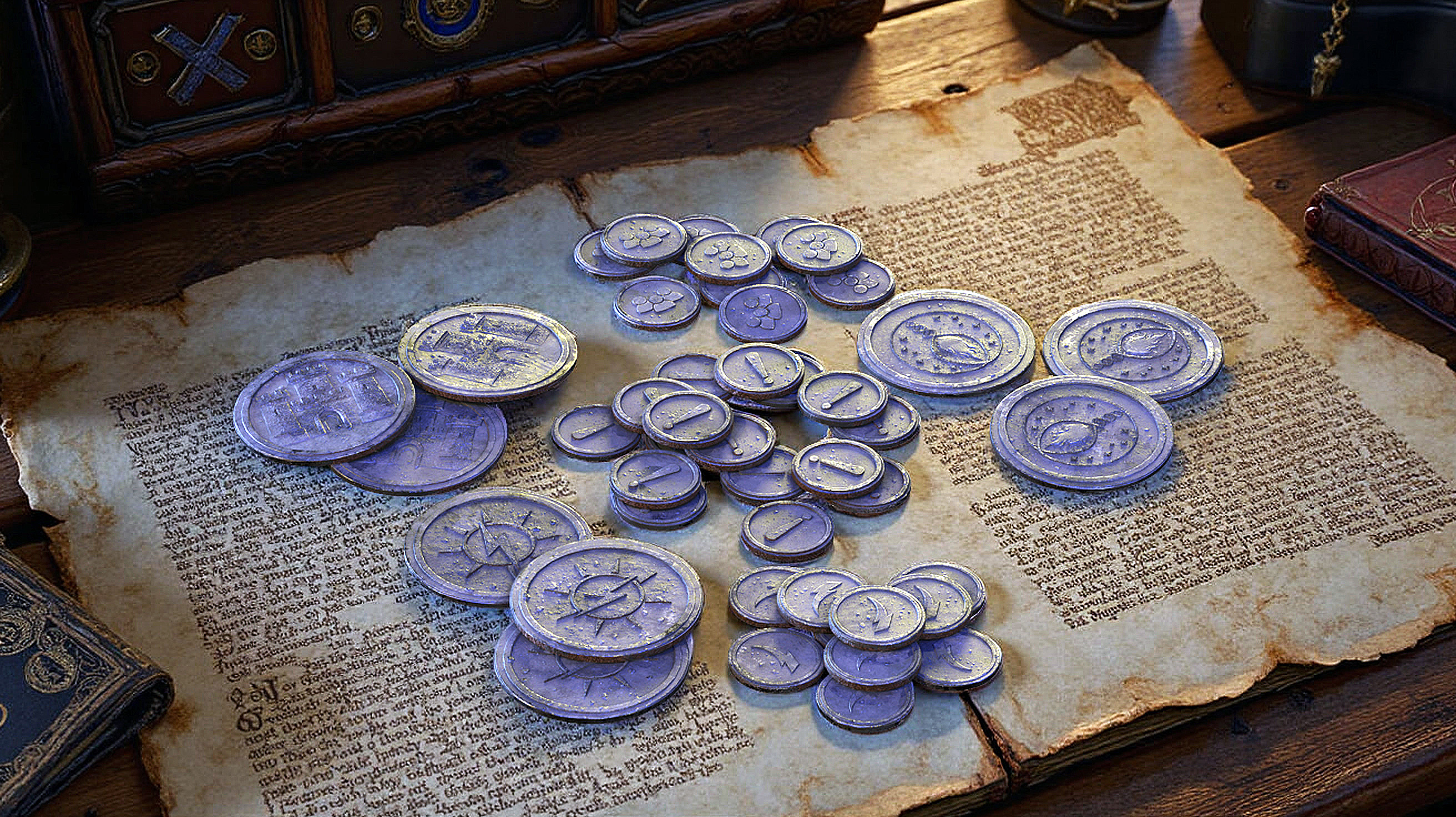 Starseed metal tokens